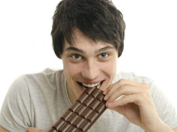 Effet de chocolat