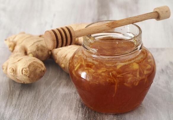 Miel naturel combiné à de la racine de gingembre pour des bienfaits accrus